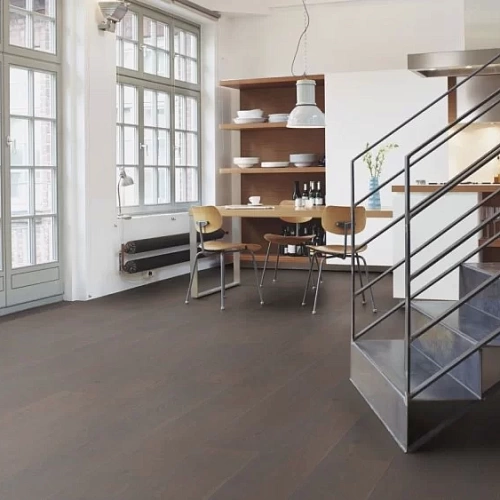 ДУБ GREY PEPPER ПАРКЕТНАЯ ДОСКА BOEN STONEWASHED